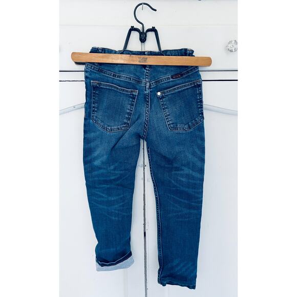 Boys' H&M Jersey Lined Jeans, Size 6 - Picture 2 of 2